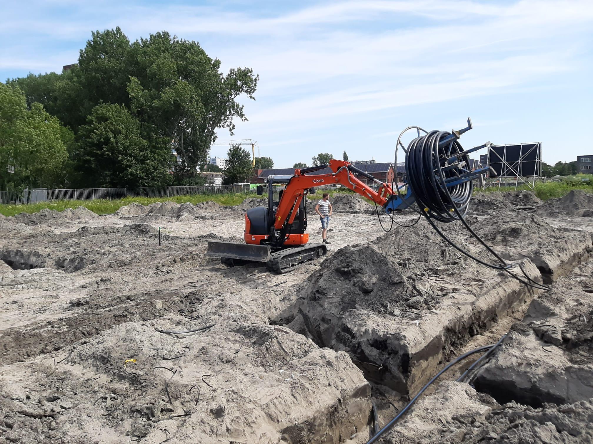 Aanleg Aardwarmtesysteem